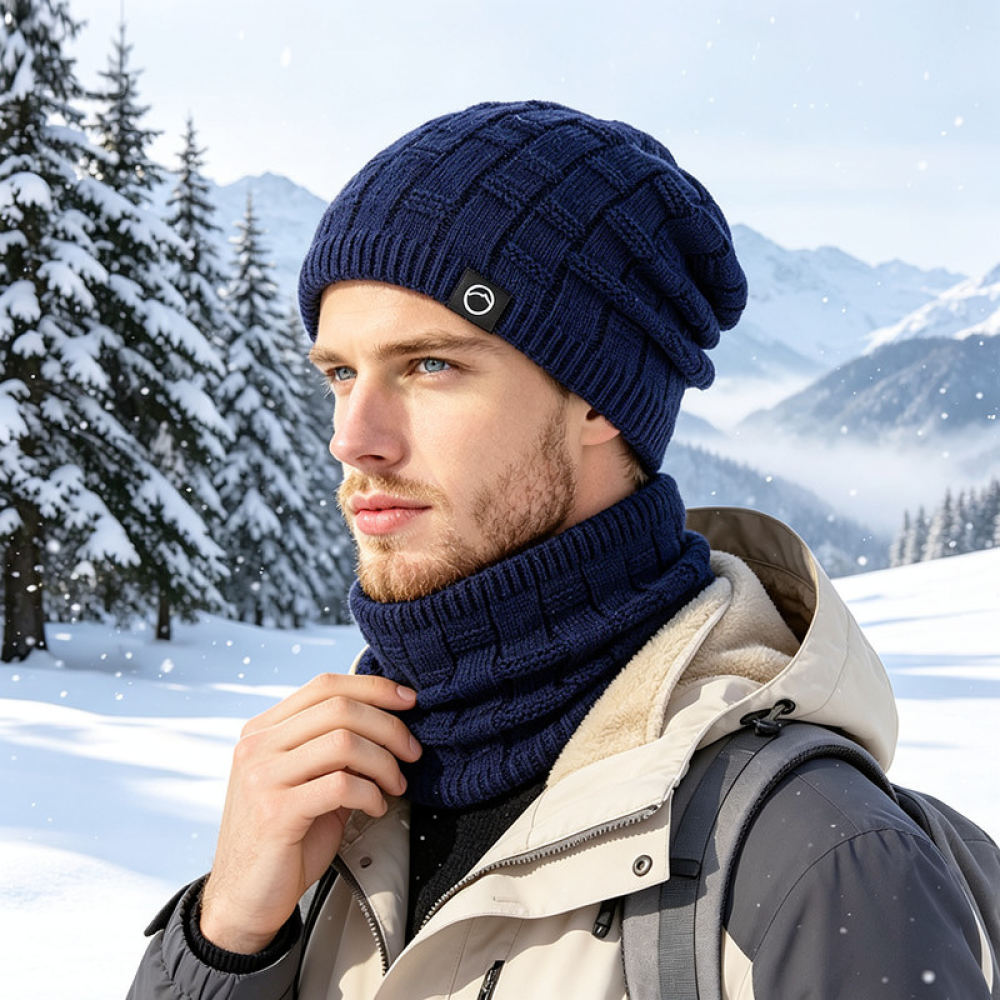 Winter Outdoor Knit Hat And Sc - Cycling Commute Essentials recension och pris