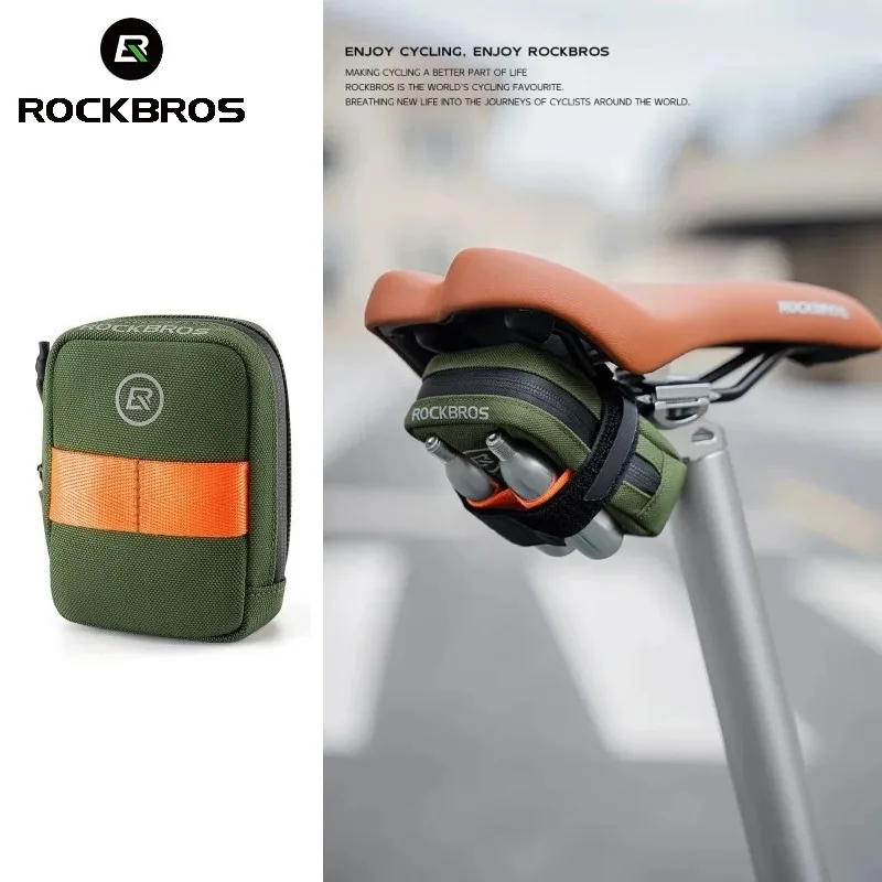 ROCKBROS Bike Saddle Bag 0.35L - Cycling Commute Essentials recension och pris