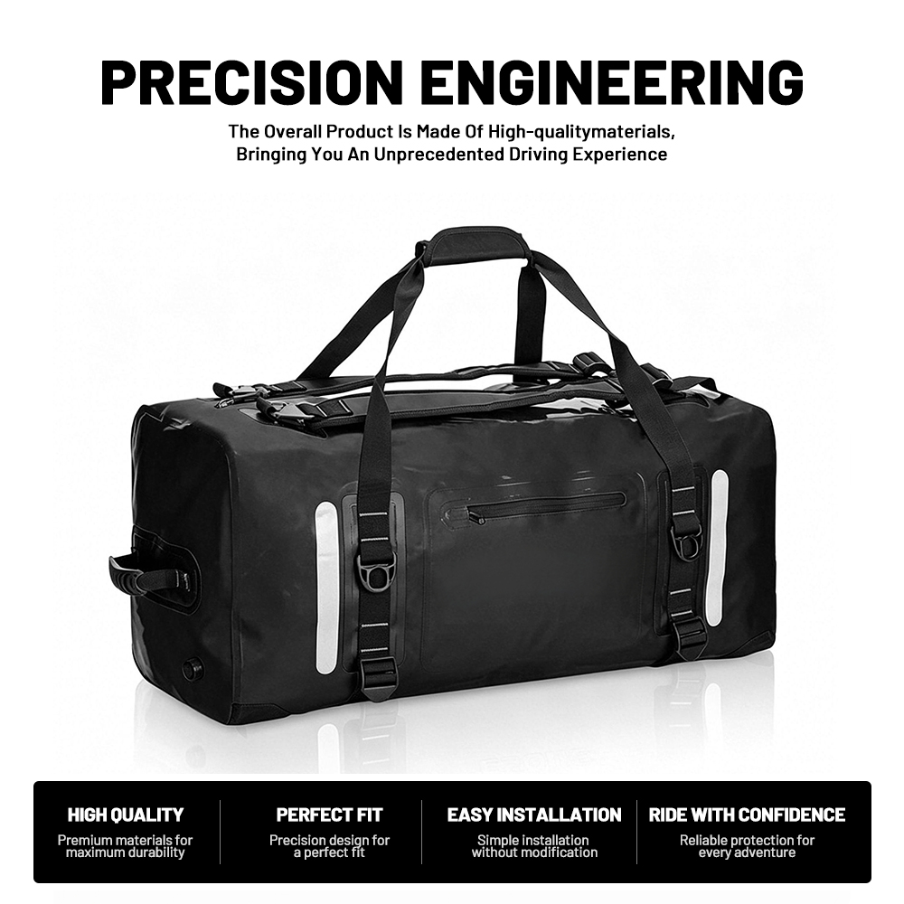 40/90L Expandable Motorcycle R - Panniers Waterproof Rear recension och pris