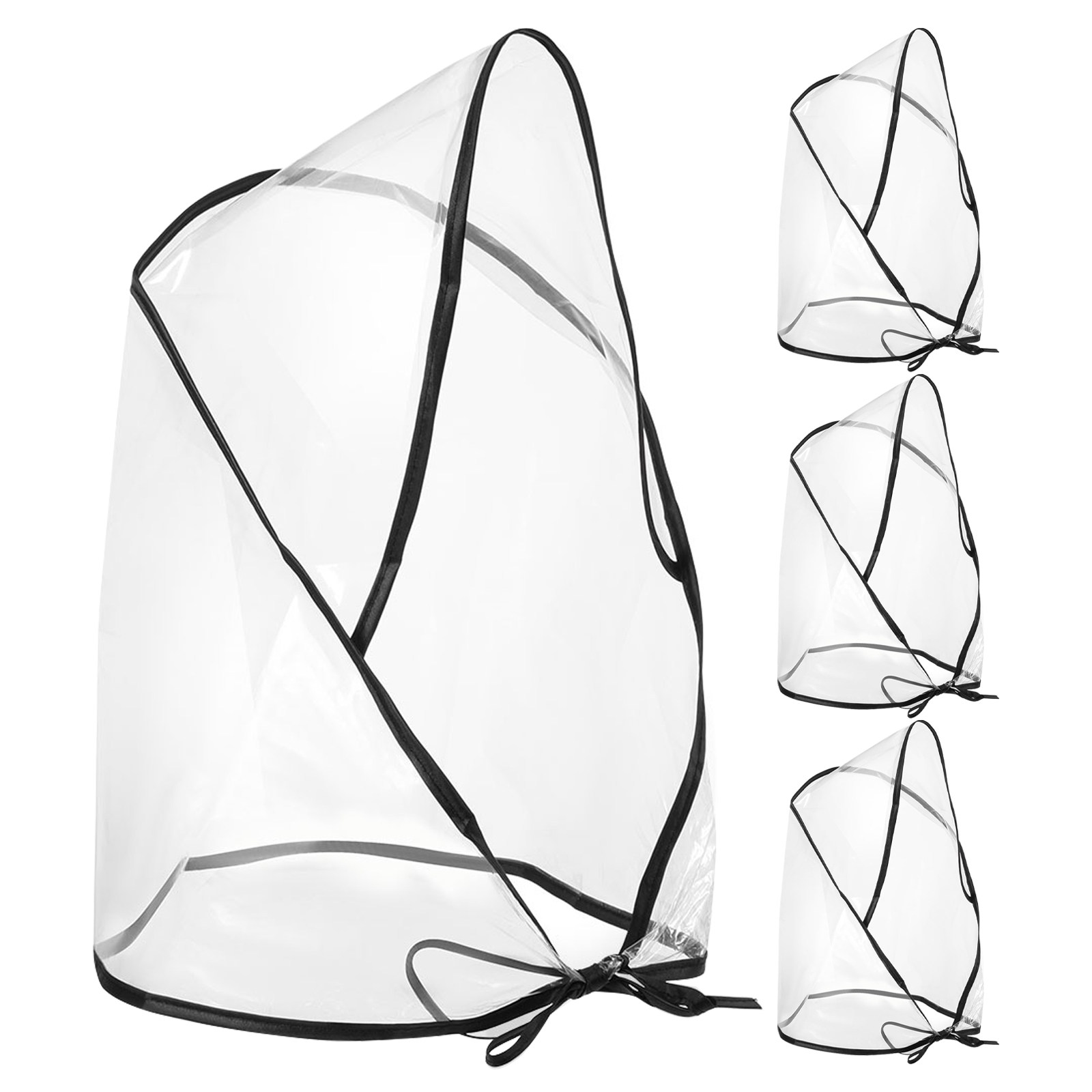 4Pcs Waterproof Clear Rain Bon - Cycling Commute In Rain recension och pris