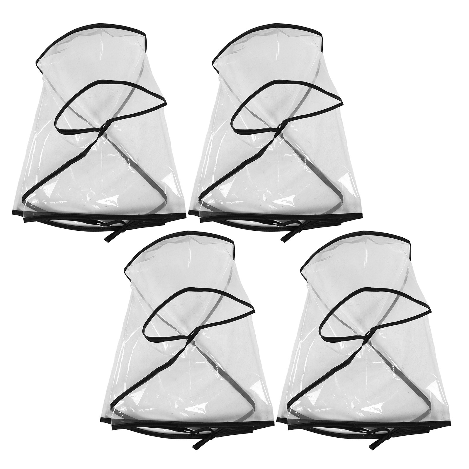 4Pcs Waterproof Clear Rain Bon - Cycling Commute In Rain recension och pris