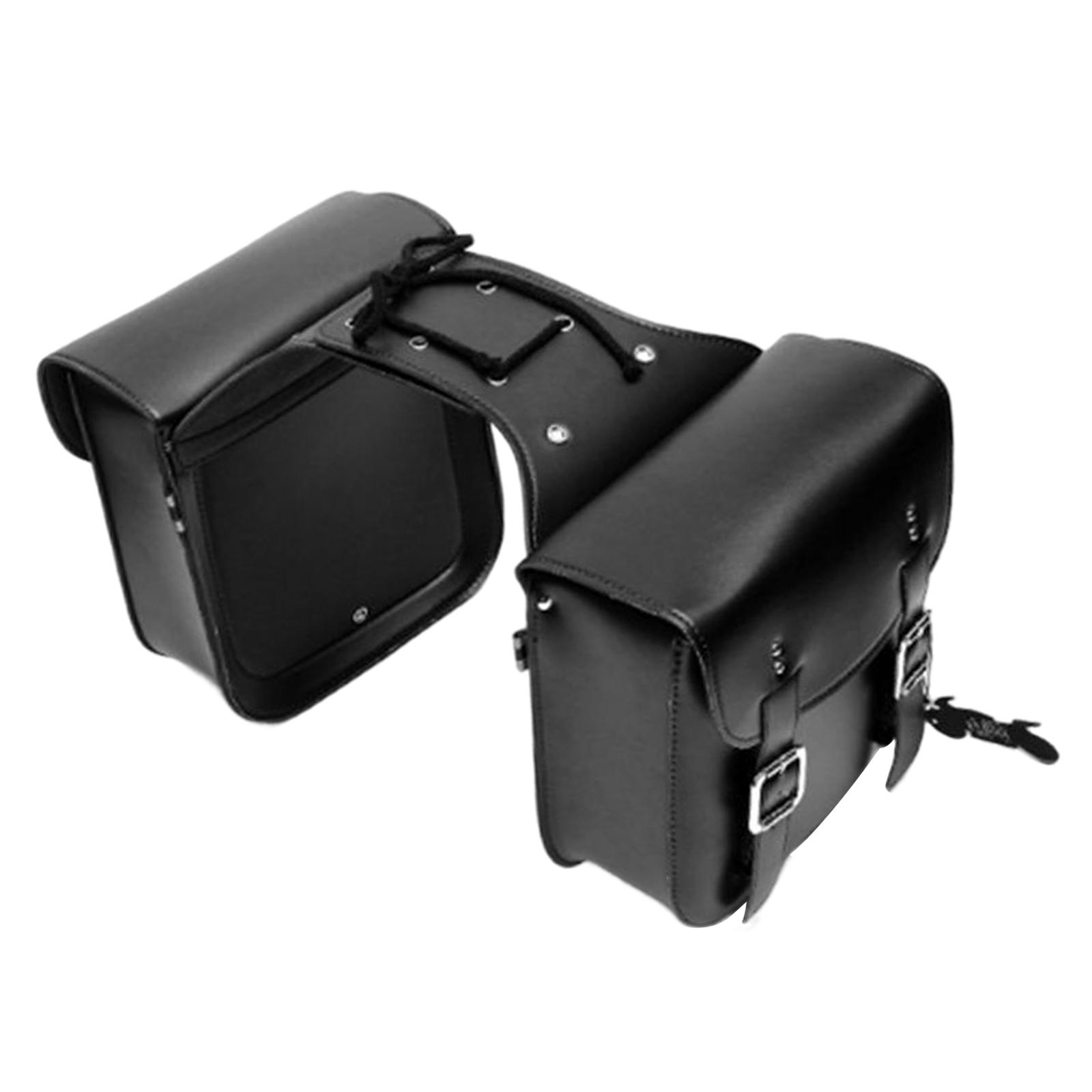 Motorcycle Saddlebags with Qui - Panniers Waterproof Rear recension och pris